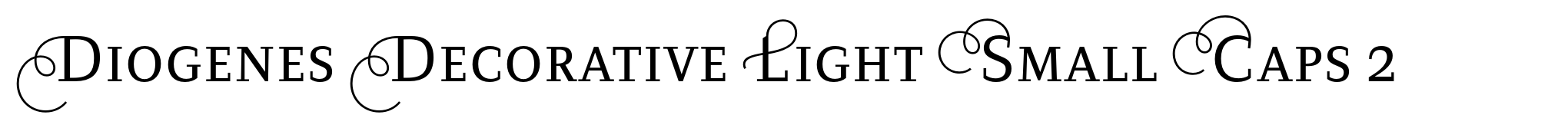 Diogenes Decorative Light Small Caps 2 image